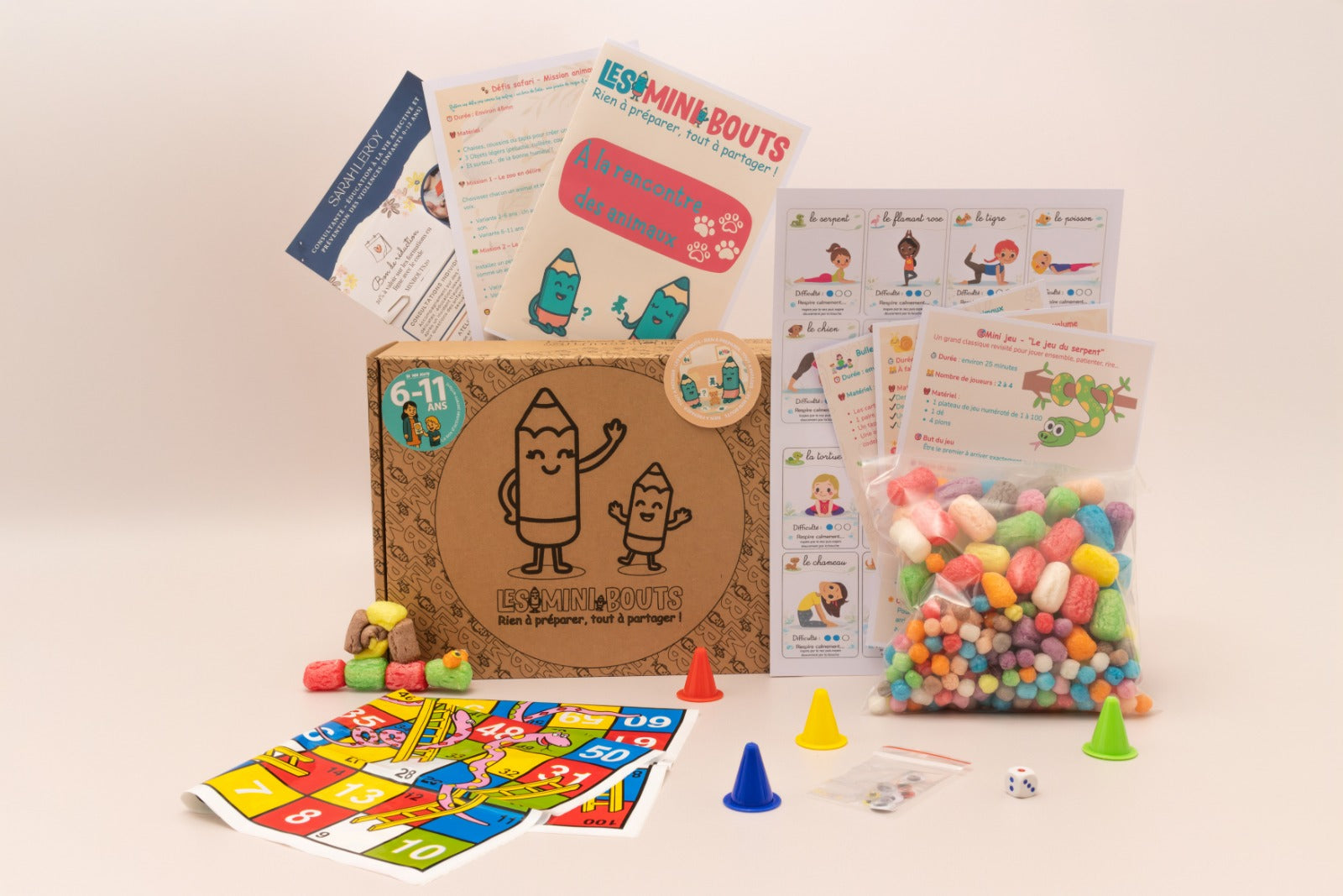 Box "A la rencontre des animaux" 6 - 11 ans