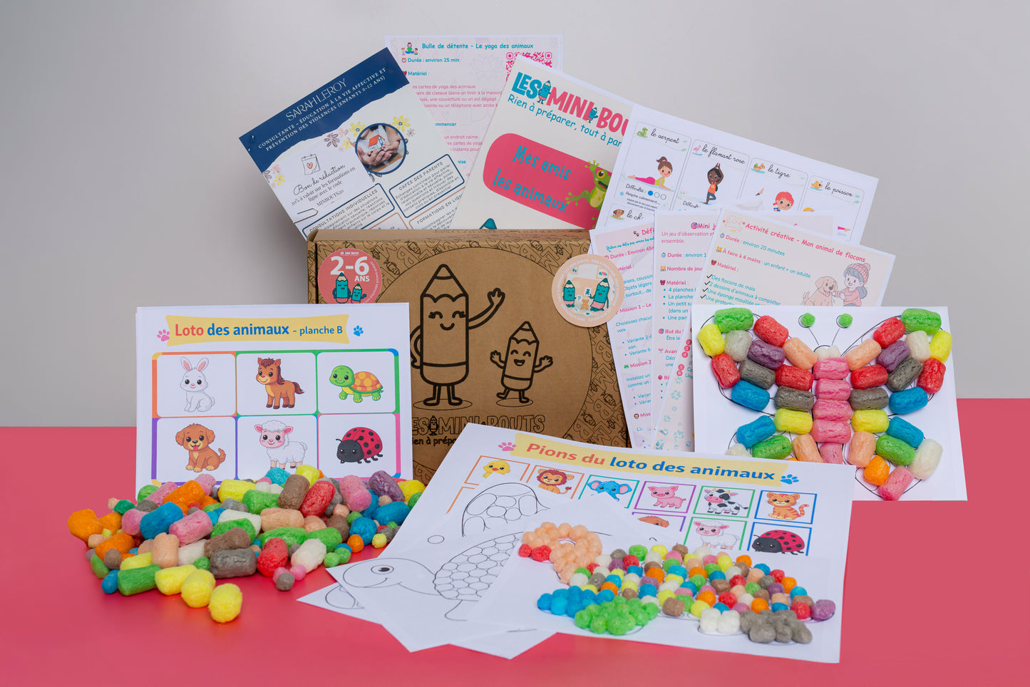 Box "Mes amis les animaux" 2 - 6 ans