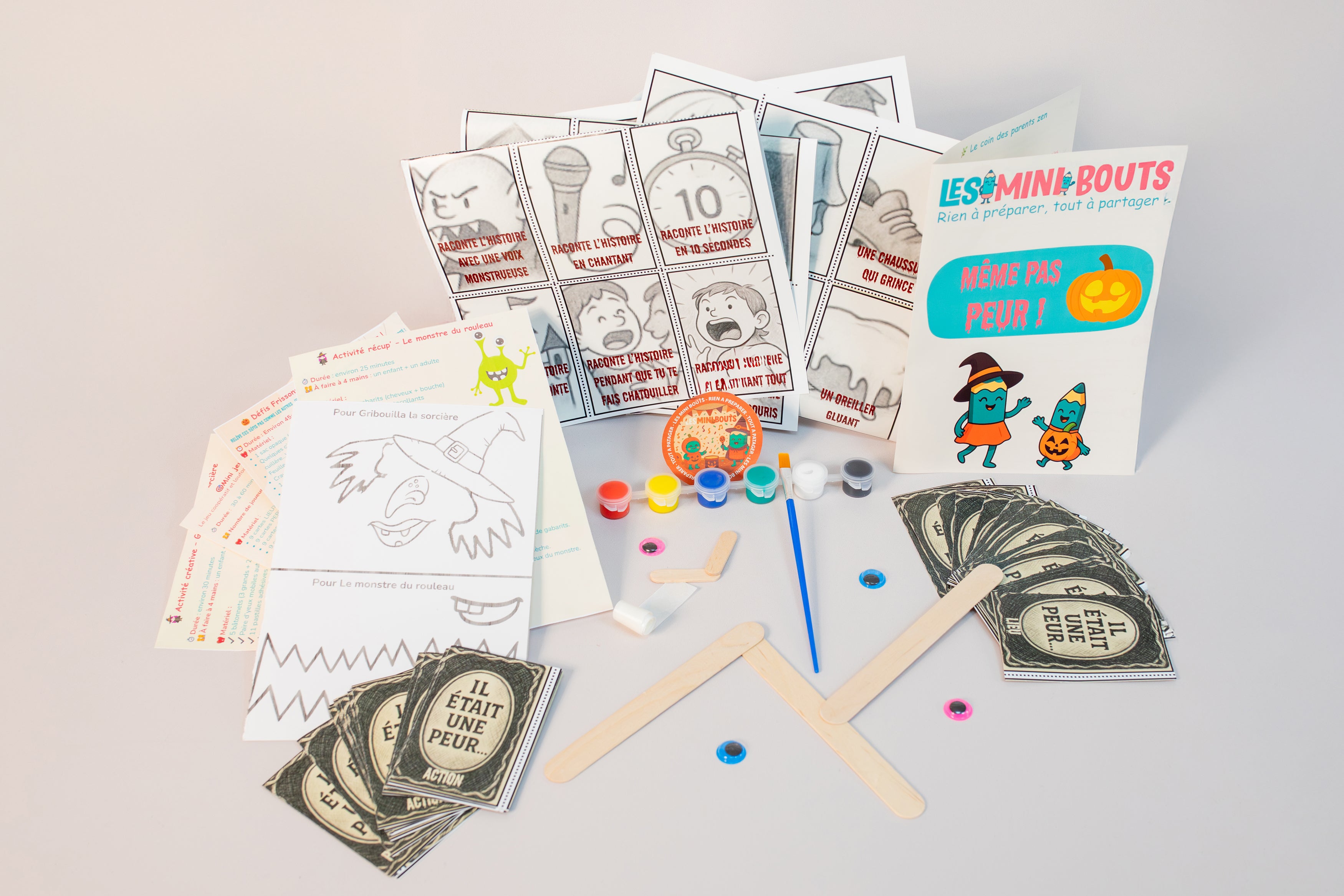 L’abonnement Les Mini Bouts Duo pour les 2-6 ans ou Complices pour les 6 à 11 ans