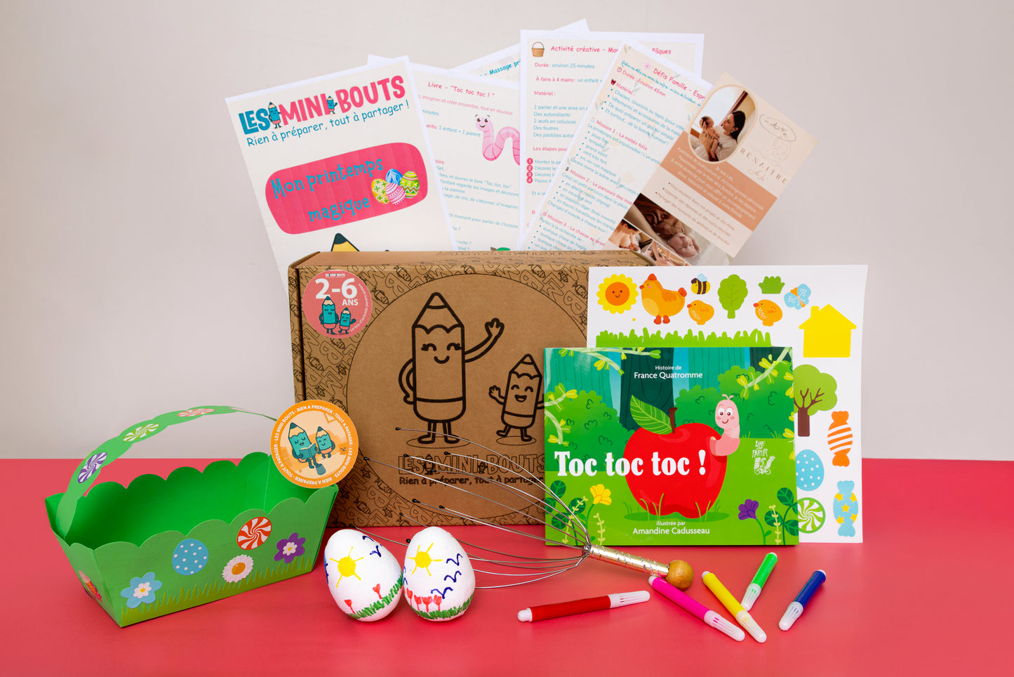 Box "Mon printemps magique" 2 - 6 ans