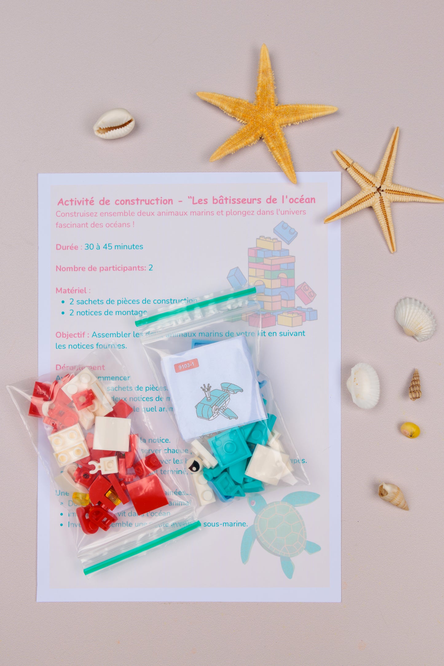 Box "Cap sur l'océan !" 6 - 11 ans