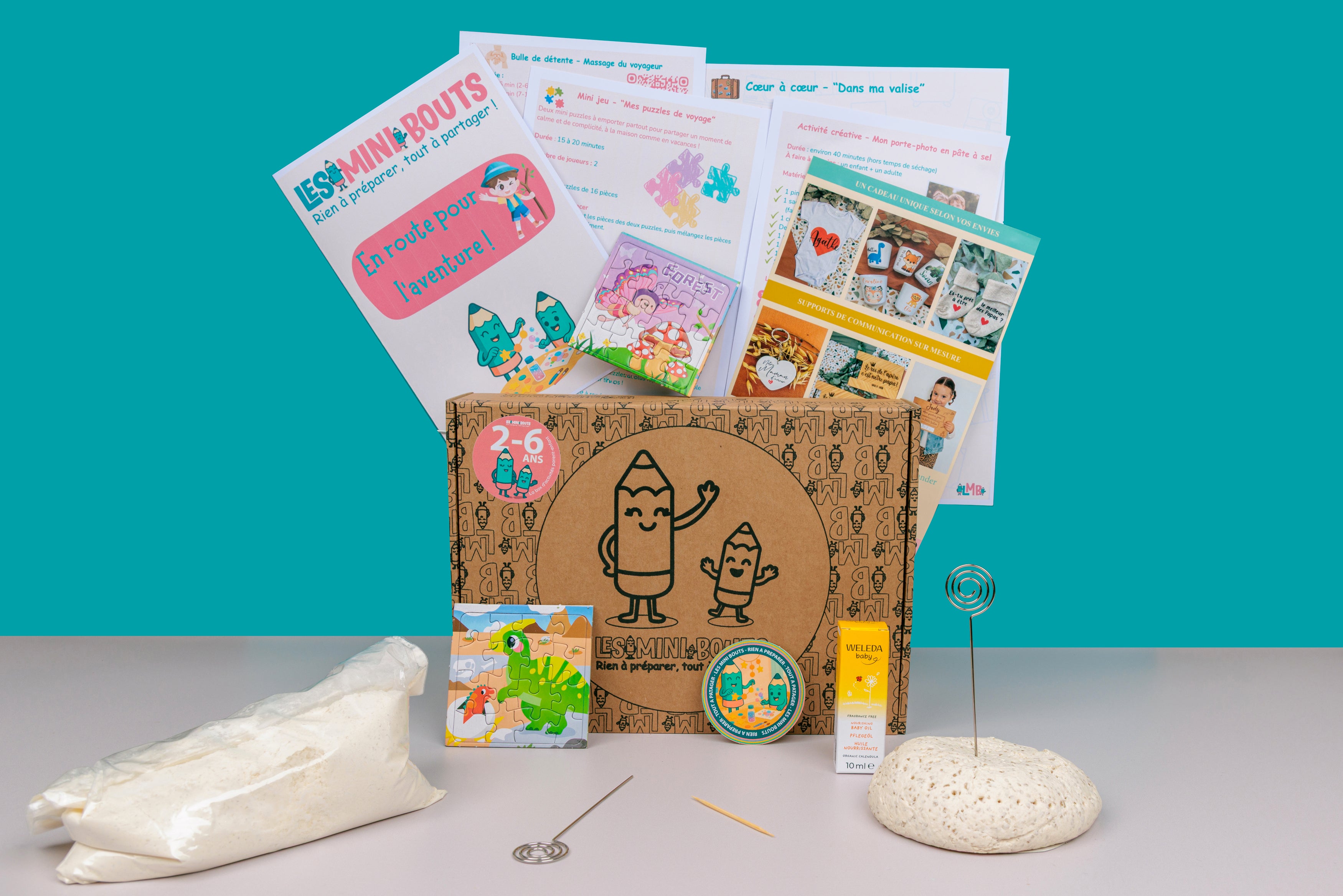 Box "En route pour l'aventure !" 2 - 6 ans