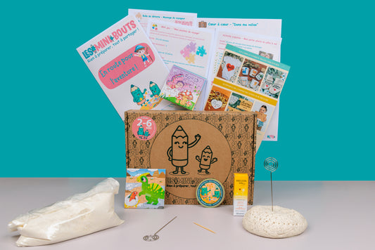 Box "En route pour l'aventure !" 2 - 6 ans