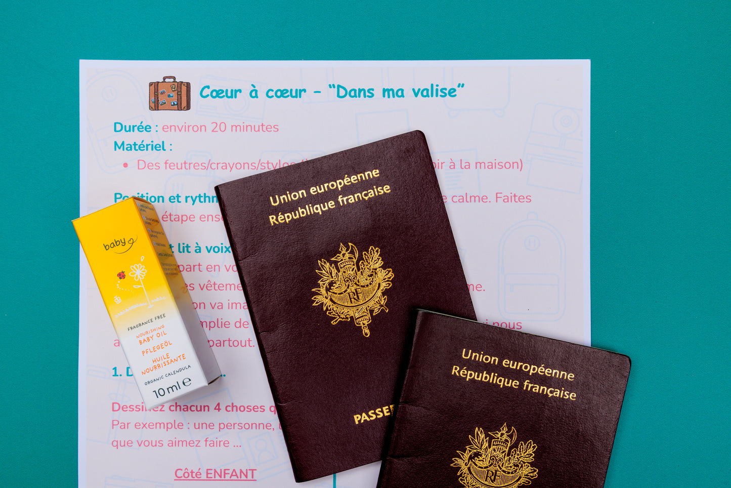 Box "En route pour l'aventure !" 2 - 6 ans