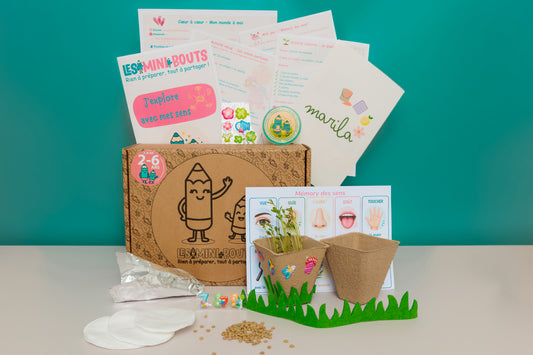 Box "J'explore avec mes sens" 2 - 6 ans