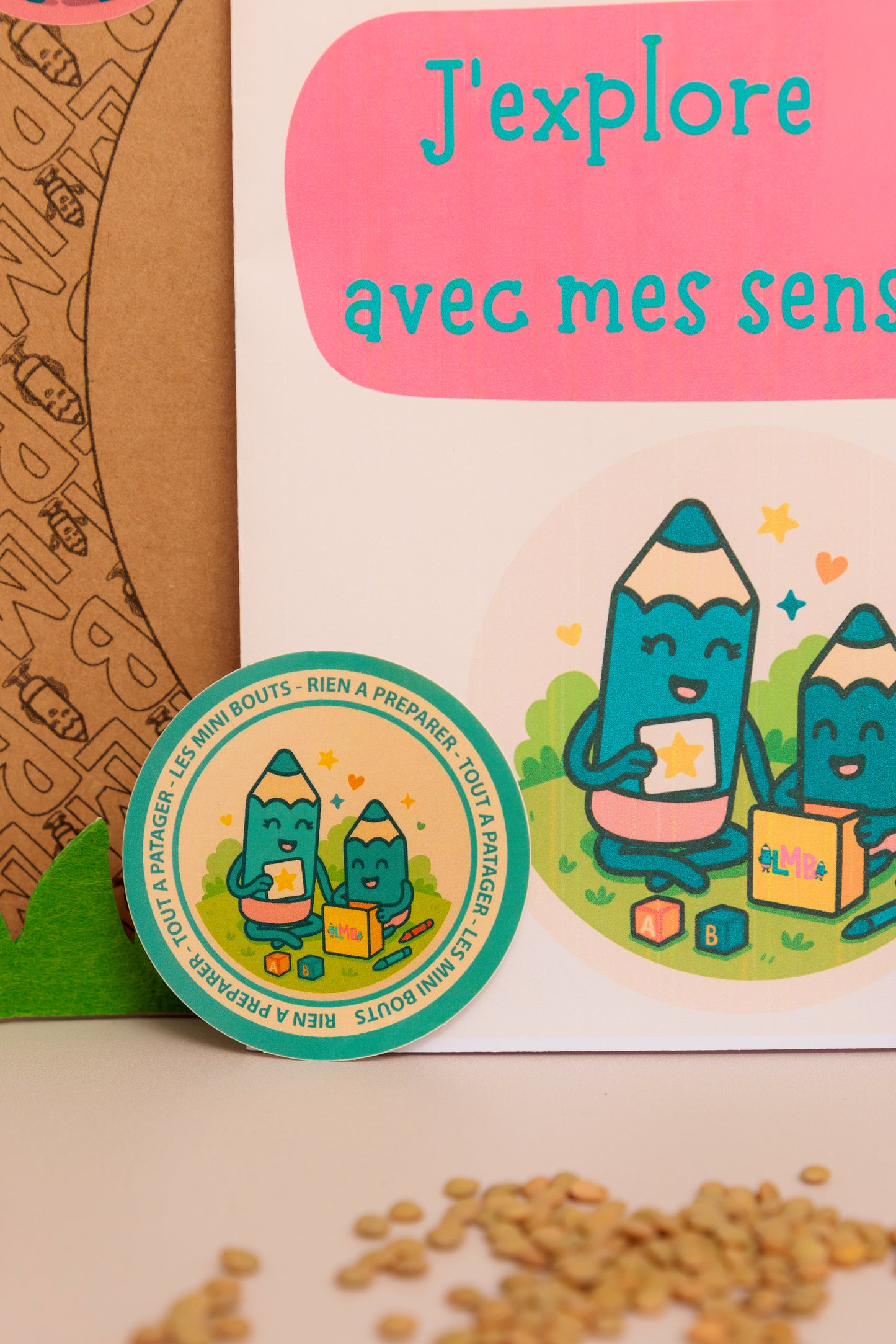 Box "J'explore avec mes sens" 2 - 6 ans