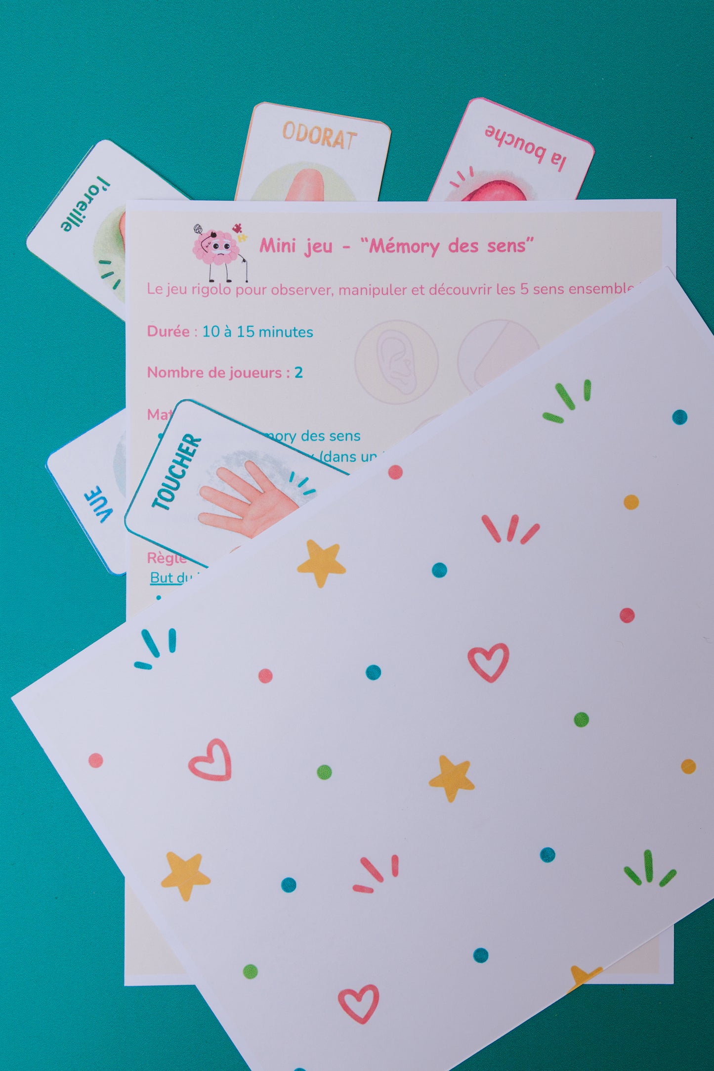Box "J'explore avec mes sens" 2 - 6 ans