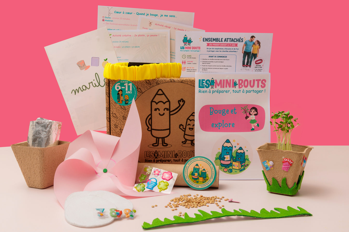 Box "Bouge et explore" 6 - 11 ans